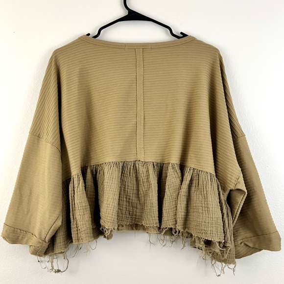 (Never Worn) Free People Dallas Henley Top — (M) - Picture 3 of 10